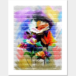 Colorful Flowers Posters and Art